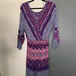 Free People Boho midi/maxi dress